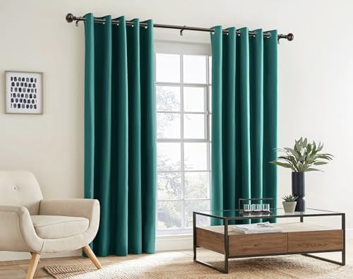 TONIAL Curtain Rod 32 to 120 Inches Bronze Adjustable Single Rods