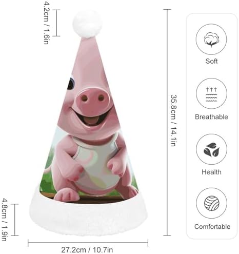 Santa Hat Smiling Pets Christmas Party Headwear