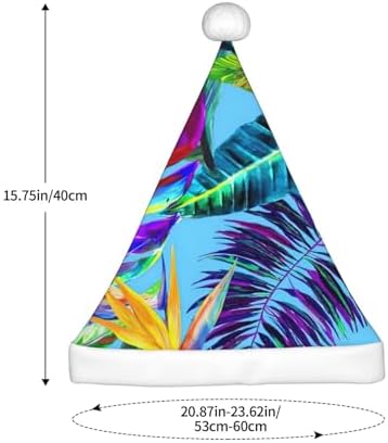 QinZheng Red Flower Santa Hat Christmas Decoration