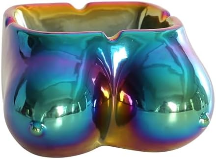 Funny Boob Ashtray Ceramic Decor 7x10x11cm