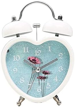 Metal Silent Alarm Clock with Night Light
