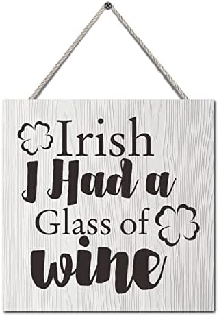 Vrurinss 8x8 Inch Decorative Wood Sign Plaque