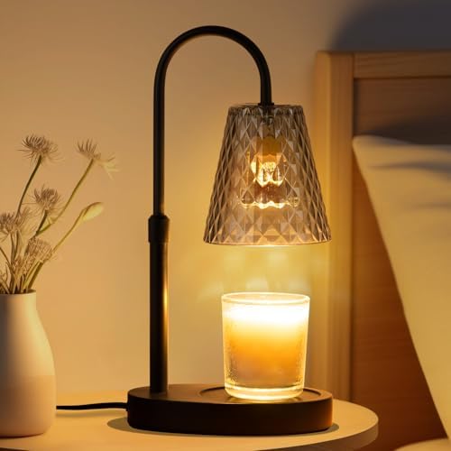 Candle Warming Lamp with Timer and Adjustable Height