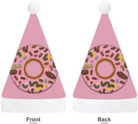NWGHM Christmas Donut Santa Hat for Adults