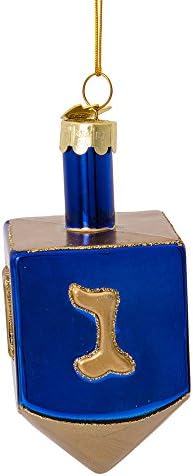 Kurt Adler Noble Gems Hanukkah Ornament Set