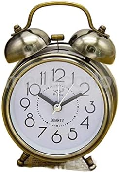 Retro Double Bells Alarm Clock with Nightlight 1