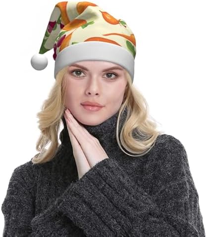 Qin And Zheng Cartoon Vegetables Santa Hat