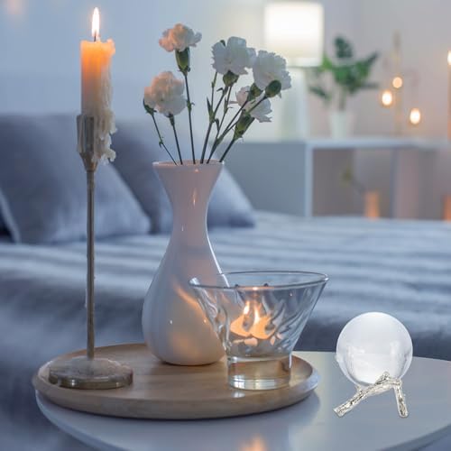 Uxcell 35 Inch Metal Crystal Ball Display Stand