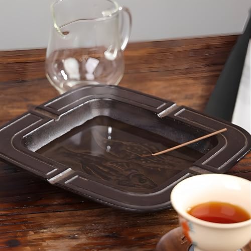 SECHUDO Cast Iron Ashtrays with Fish Pattern