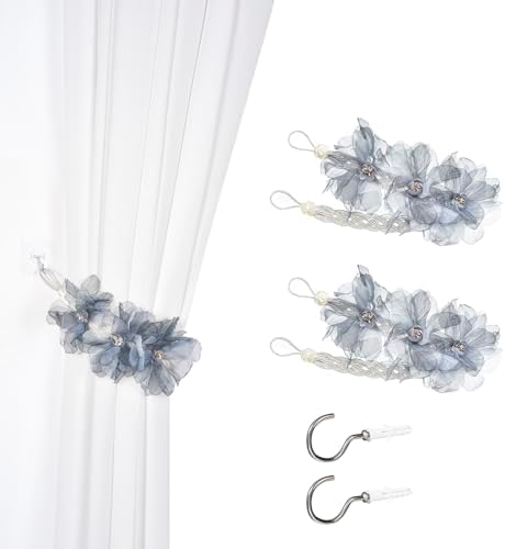 SUQ I OME Boho Curtain Tiebacks Set of 2