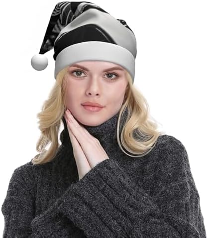 QINZHENG Guitar Santa Hat Personalized Christmas Gift for Women