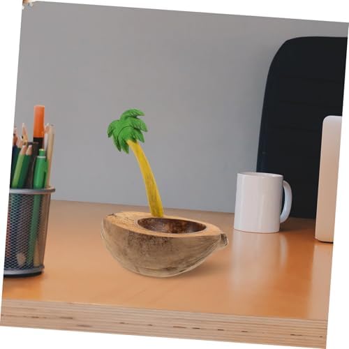 Wakauto Coconut Shell Candle Holder for Home Decor