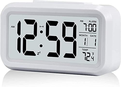 Hiseeyo Digital Alarm Clock with 43 Inch LED Display