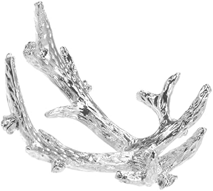 MECCANIXITY Crystal Ball Tree Display Stand 236 Inch White Gold