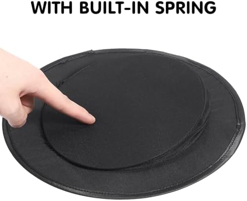 CLISPEED Black Collapsible Top Hat for Men