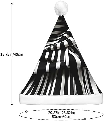 QINZHENG LED Light Santa Hat for Unisex Christmas Party