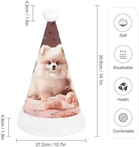 Santa Hat Christmas Party Headwear for Adults and Kids