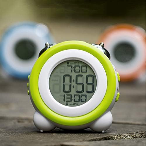 Mechanical Double Bell Alarm Clock with LCD Display