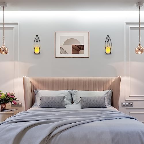 Snail Garden Wall Candle Sconces Holder Set of 2