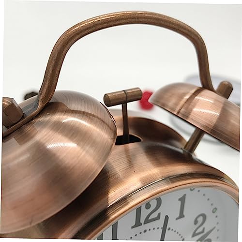 Vaguelly Classic Double Bells Alarm Clock with Luminous Display