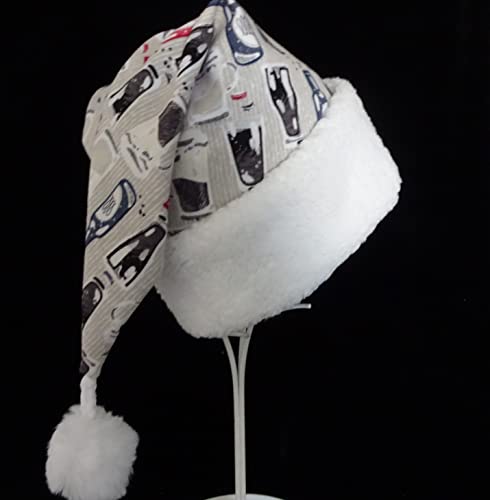 Beer Santa Hat Novelty Christmas Party Adult Headwear