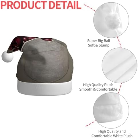 Christmas Bucket Hat With Cherries For Adults
