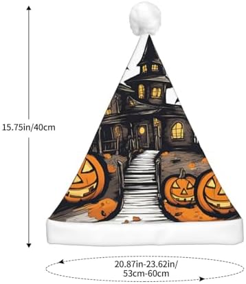 QinZheng LED Light Up Santa Hat for Christmas Party 1