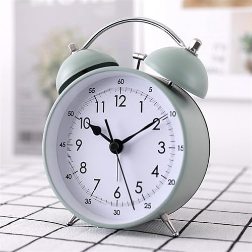 Loud Double Bell Alarm Clock with Retro Design