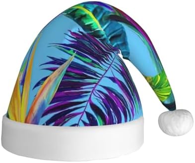 QinZheng Red Flower Santa Hat Christmas Decoration