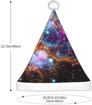 QinZheng Universe Galaxy Santa Hat for Women