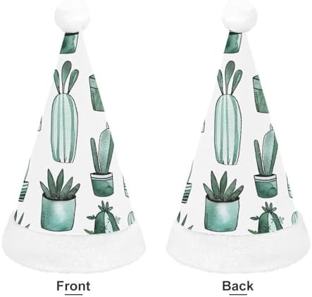 Santa Hat Cacti And Succulents Xmas Headwear