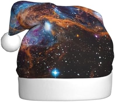 QinZheng Universe Galaxy Santa Hat for Women