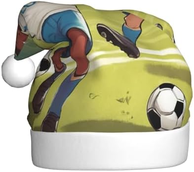 QINZHENG Personalized Santa Hat for Boys and Adults