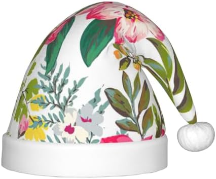 Hibiscus Flowers Christmas Santa Hat Small Size