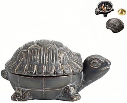 Turtle Ceramic Ashtray Sturdy Home Office Decor