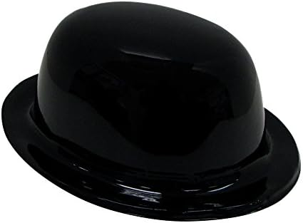 Windy City Novelties Black Derby Hats 12 Pack