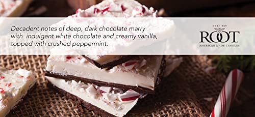 Root Candles Holiday Peppermint Bark Candle