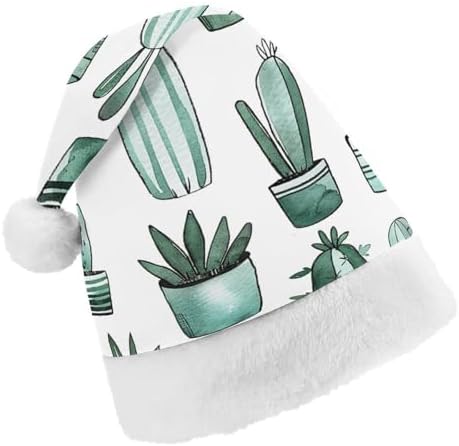 Santa Hat Cacti And Succulents Xmas Headwear