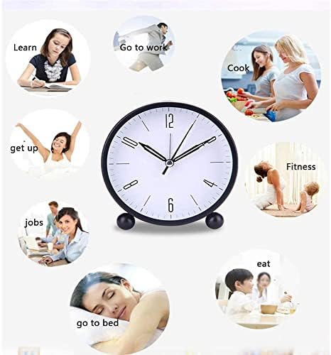GeRRiT Double Bell Alarm Clock with Backlight 1