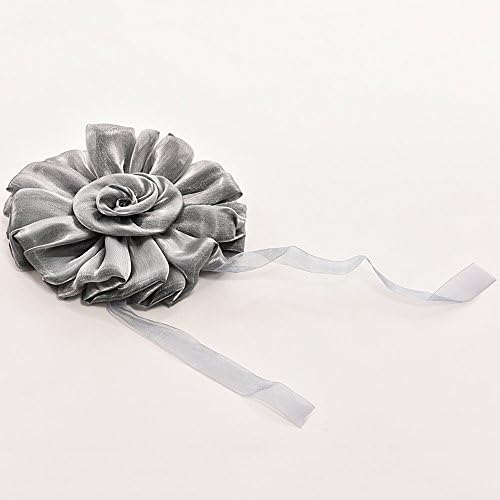 Turbokey Gray Curtain Tiebacks 1 Pair Holdbacks
