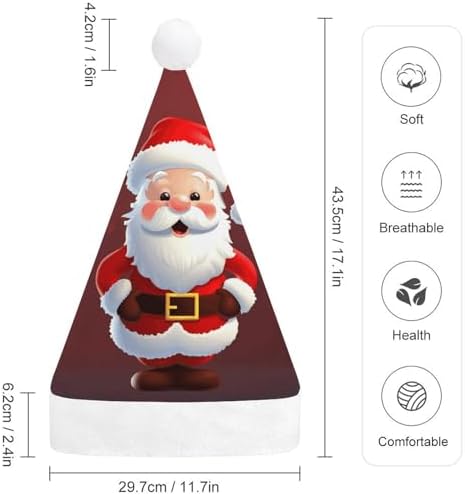 Santa Hat Cute Christmas Headwear Novelty Party Hat