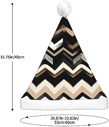 QINZHENG LED Light Up Santa Hat for Christmas Party