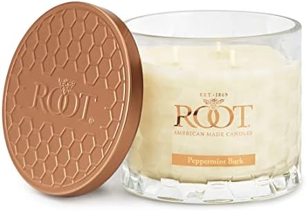 Root Candles Holiday Peppermint Bark Candle