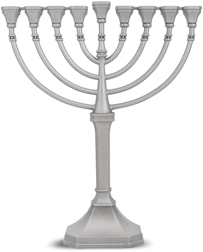 Traditional Classic Hanukkah Menorah 95 Inches Tall