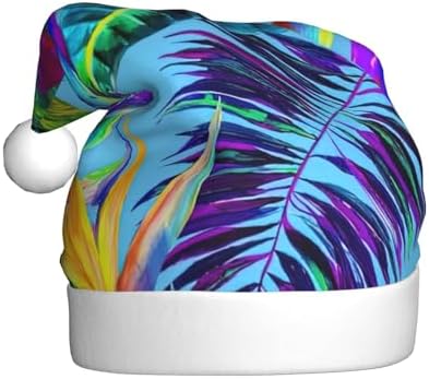 QinZheng Red Flower Santa Hat Christmas Decoration