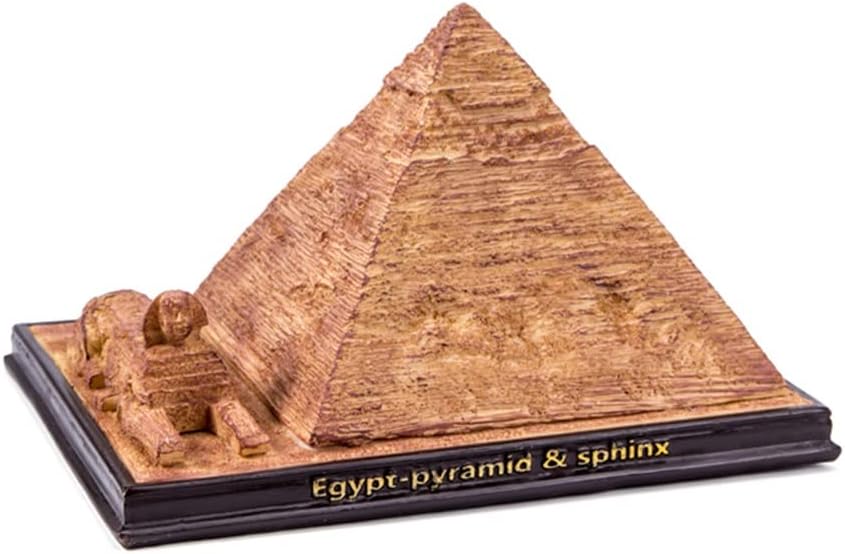 One Billiono BESPORTBLE Resin Pyramid Statue