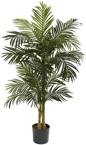 Nearly Natural 5ft Golden Cane Palm Artificial Tree