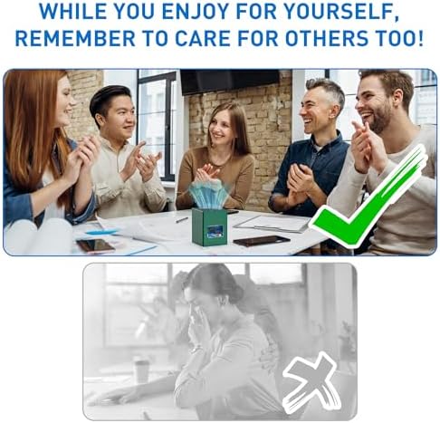 VANSU Green Air Smart Smokeless Ashtray with Lighter