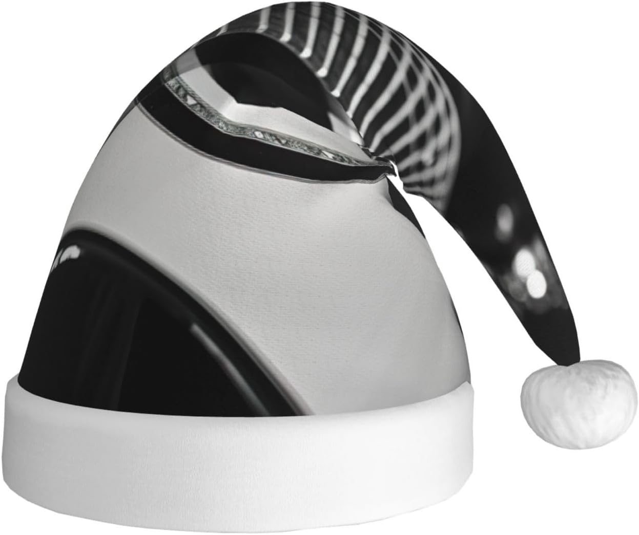 QINZHENG Guitar Santa Hat Personalized Christmas Gift for Women