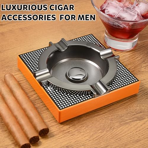 OILP Cigar Ashtray Outdoor with Black Gift Box